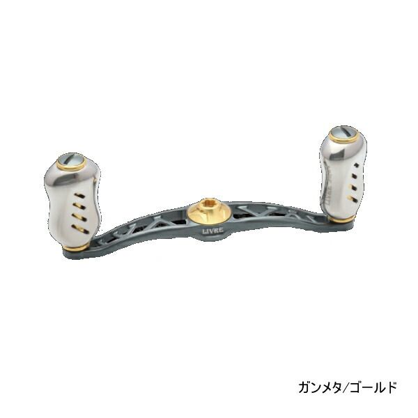 リブレ LIVRE クランクフェザー100 黒鯛工房 リブレ クランク フェザー 100 FEKK100-FI 黒鯛工房用 ガンメタ