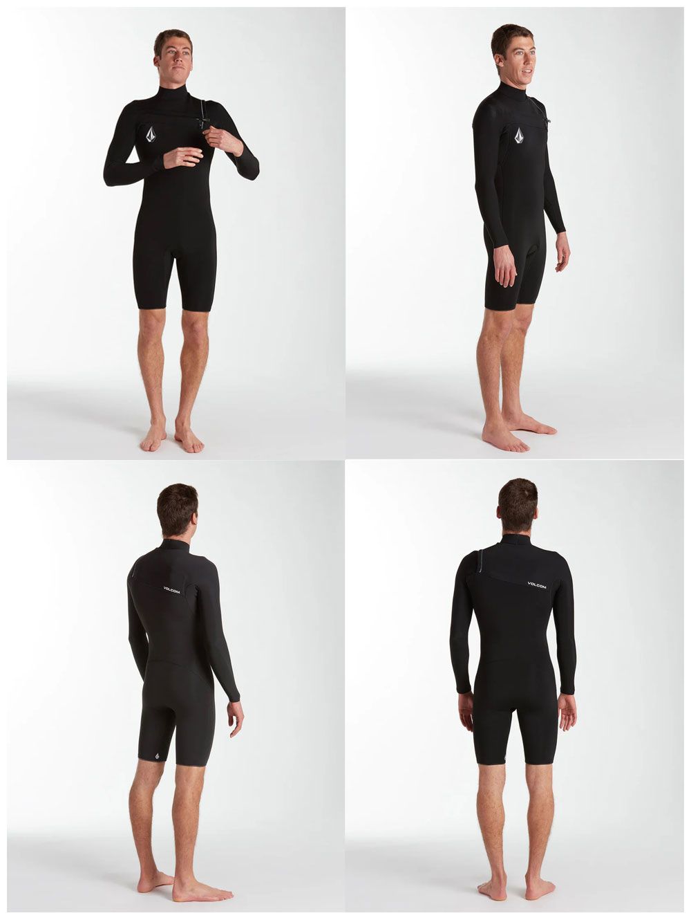 VOLCOMロンスプ2mm Chest Zip LS サイズ8 【公式通販】