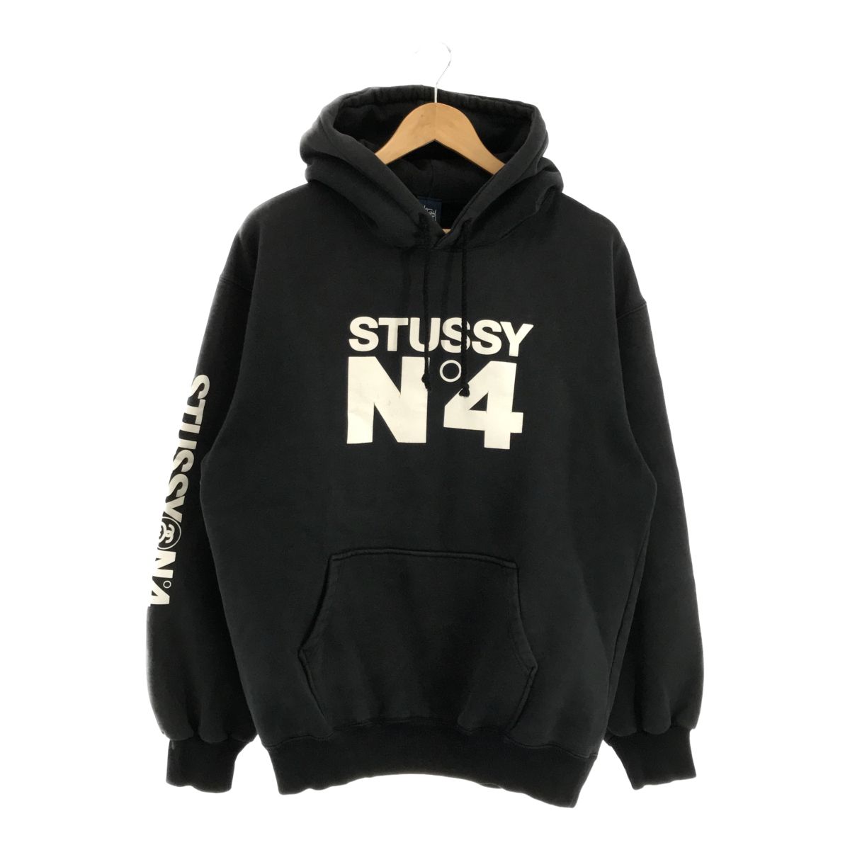 STUSSY スウェットパーカー サイズL - メルカリ