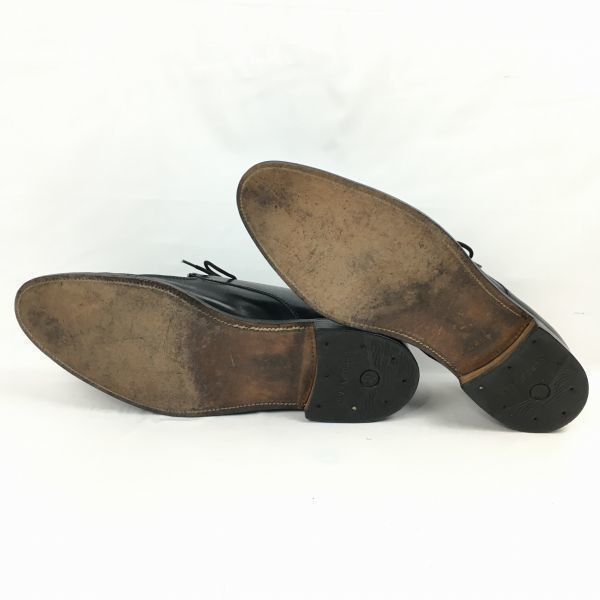 試着交換OK！1970-80年代頃?　GILBERTS by WESTLEY　イングランド製/Vintage 　Uチップ〈黒/BLACK/ブラック〉size11C　27.5-28.0-28.5程度///men's 菅NO.WZH-62 試着交換OK！1970-80年代頃? GILBERTS by WESTLEY イングランド製