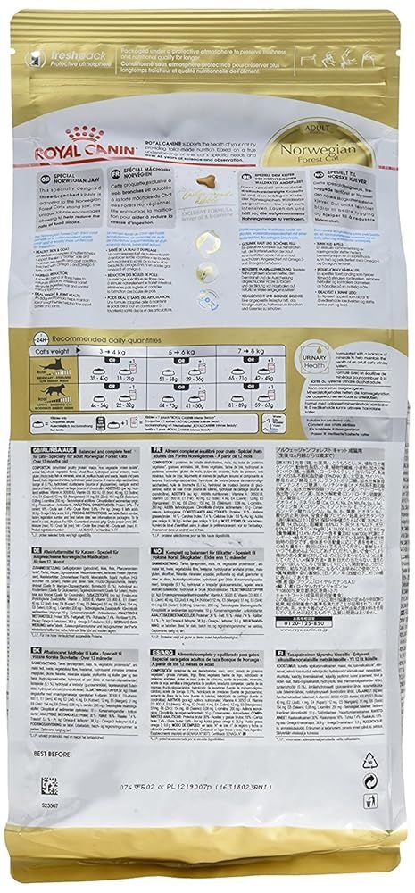 ファッションサイト ロイヤルカナン FBN ノルウェージャンフォレストキャット 成猫用 2kg ×2袋セット