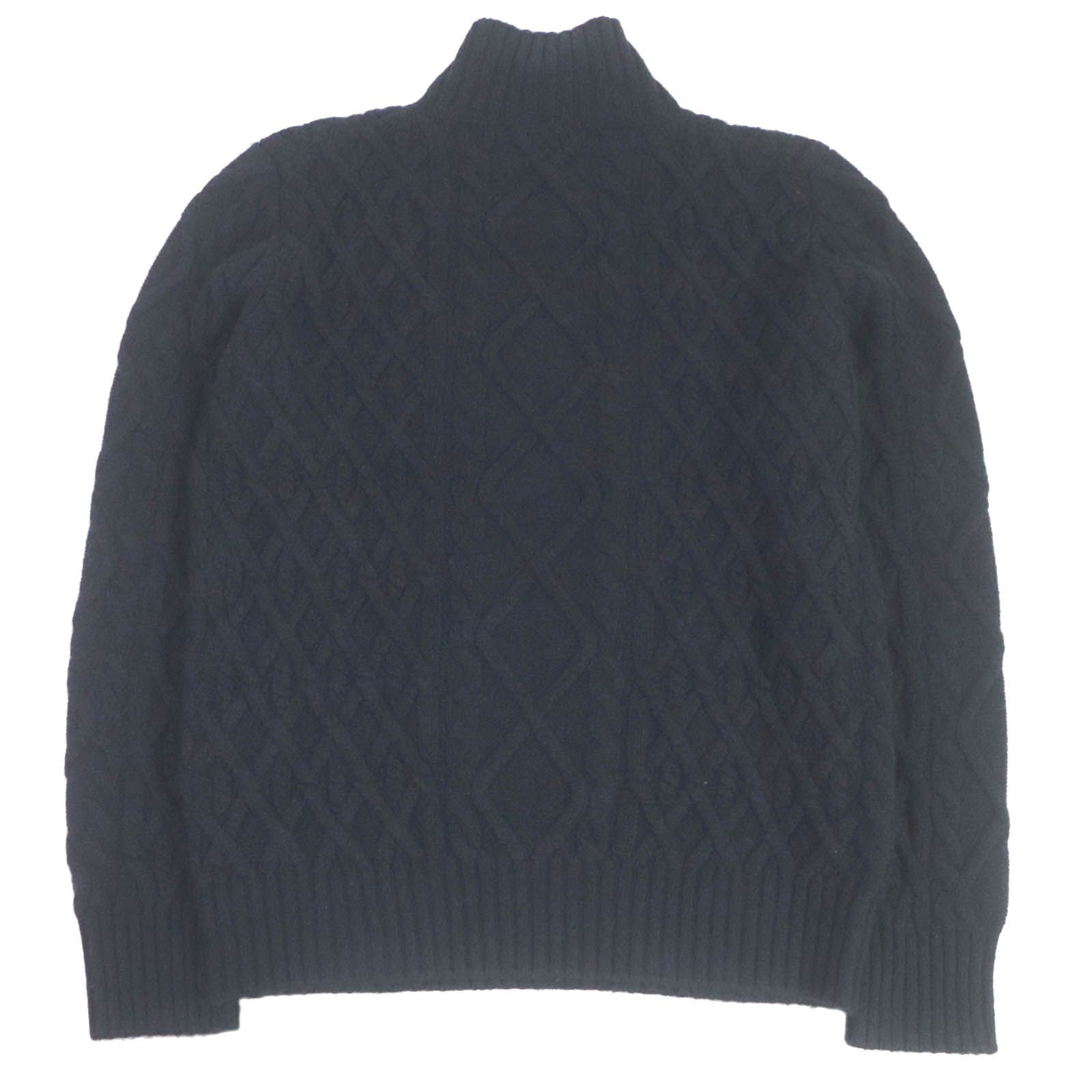 極美品□DIOR ディオール オム 113M616AT183 カシミヤ100％ CDロゴエン 