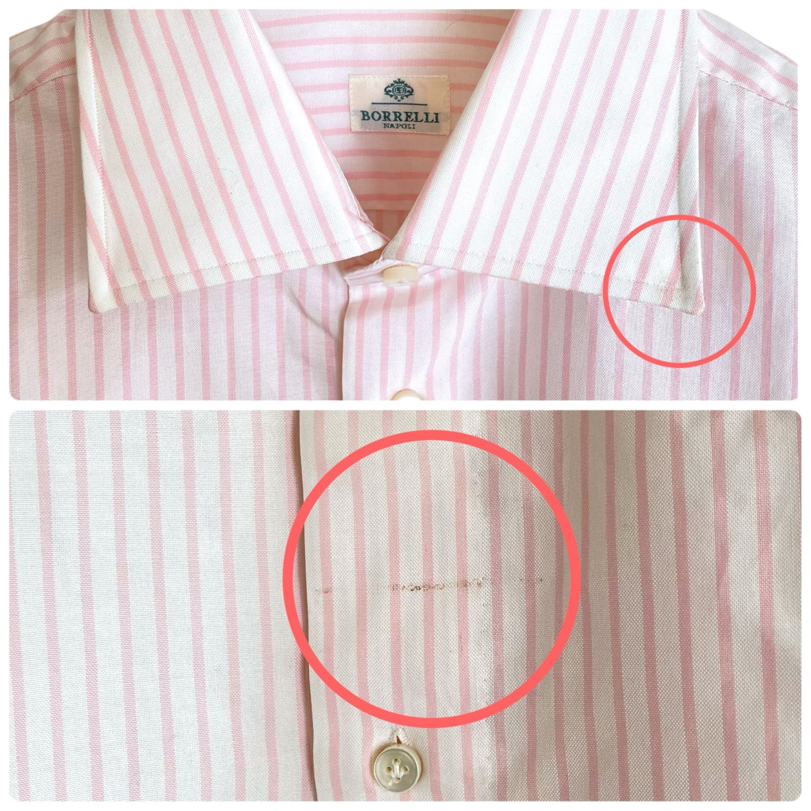 LUIGI BORRELLI ルイジボレッリ メンズ トップス シャツ 長袖