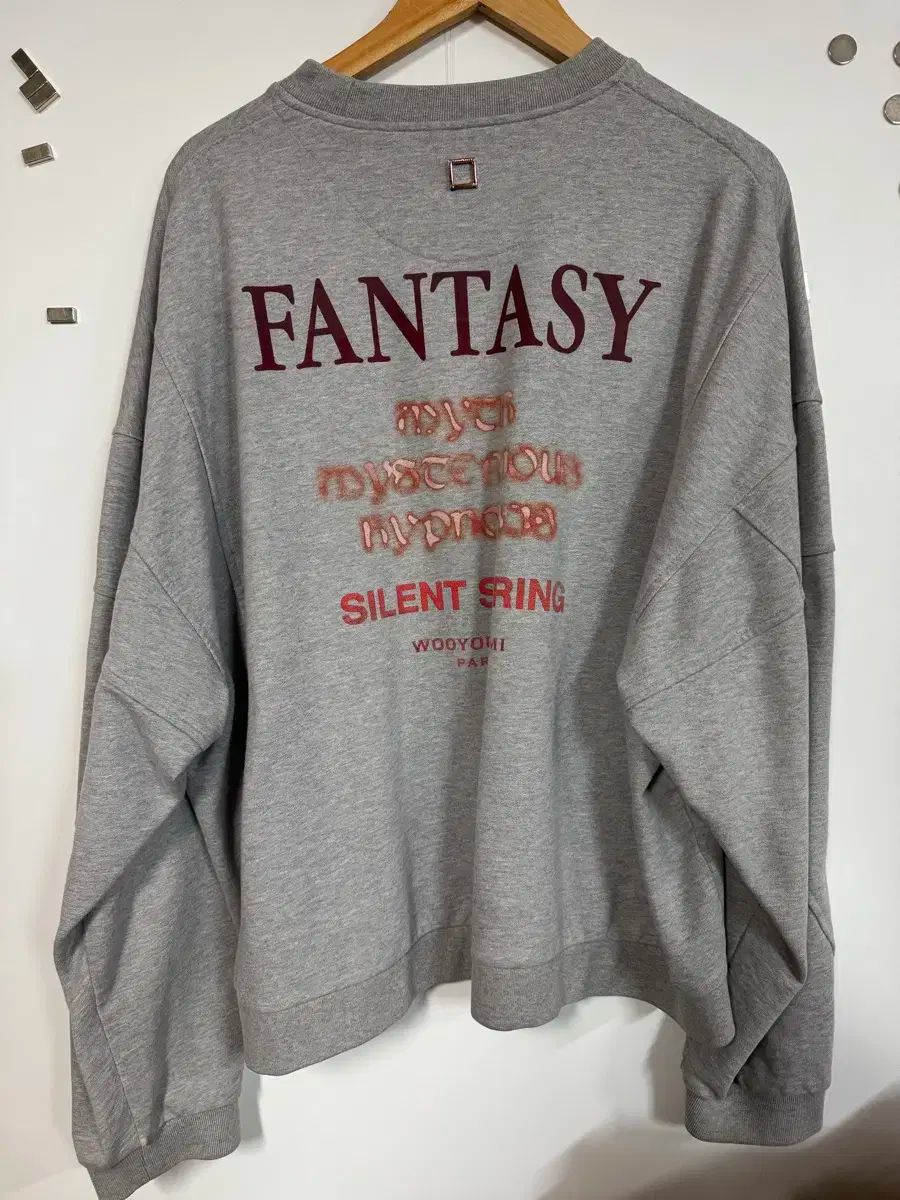 WOOYOUNGMI(ウーヨンミ) ファンタジー パーカー グレー 50