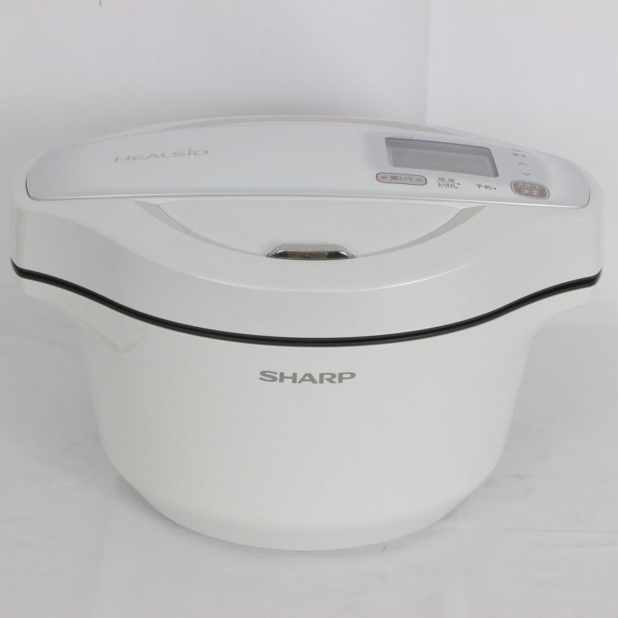 ホットクック ヘルシオ SHARP KN-HW24F-W WHITE 遠かっ 美品 ヘルシオ