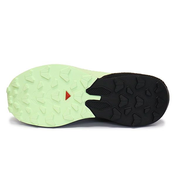  Salomon サロモン PULSAR 男性用トレイルランニングシューズ Black Patina Green SL 087 25.0 cm コンフォートサンダル サンダル ミュール