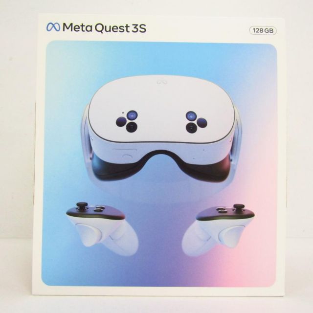 Meta QUEST3s 128GB メタクエスト3 VRヘッドセット ▽KD4249