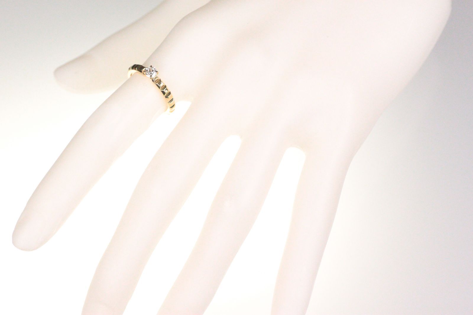 28/美品 ブシュロン K18YG クルドパリ ダイヤ ソリテール リング 指輪 楽天市場】ブシュロン 指輪 K18YG ダイヤ0.23ct(E-VVS2-3EXCELLENT