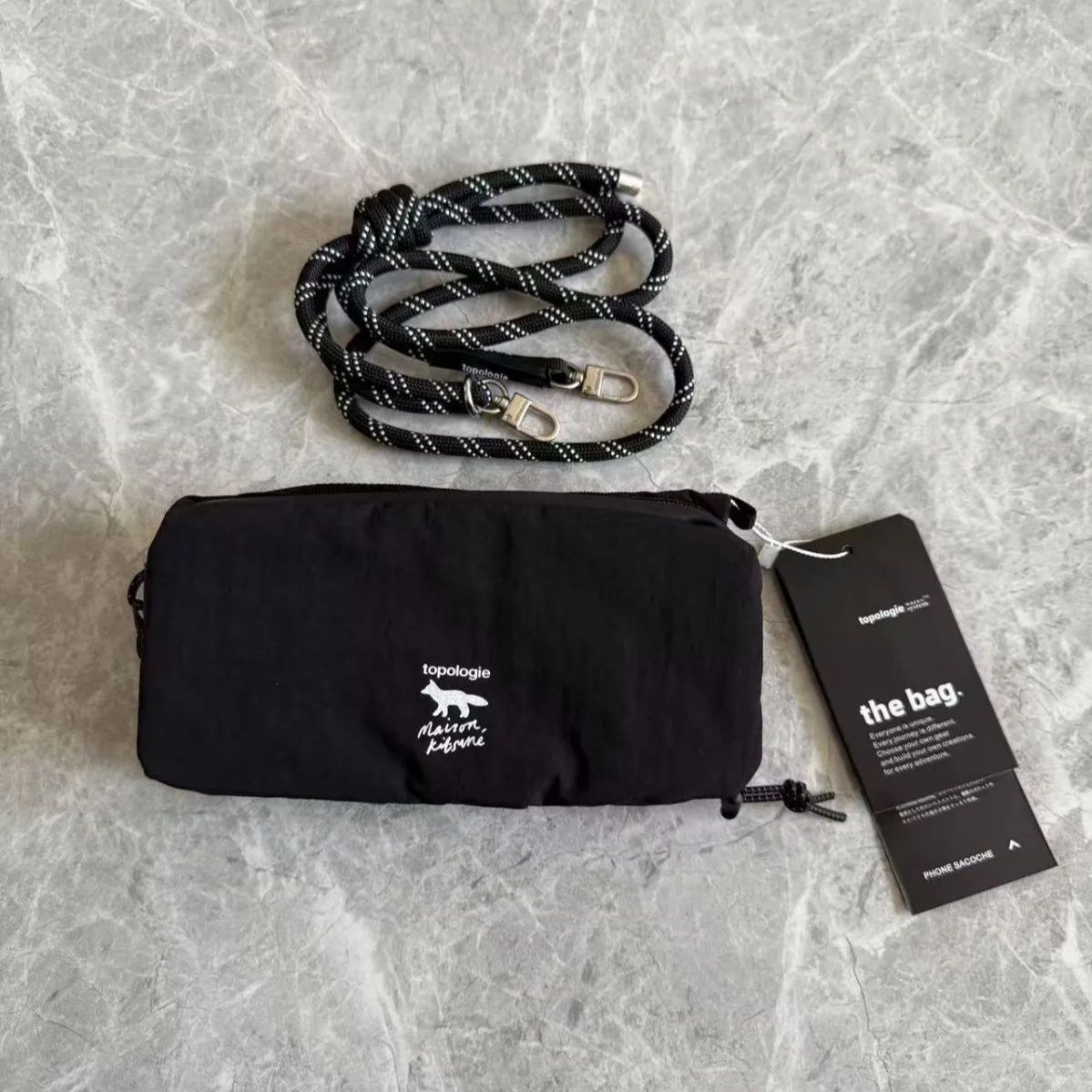 メゾンキツネ / トポロジー ボトルバッグ - メルカリ