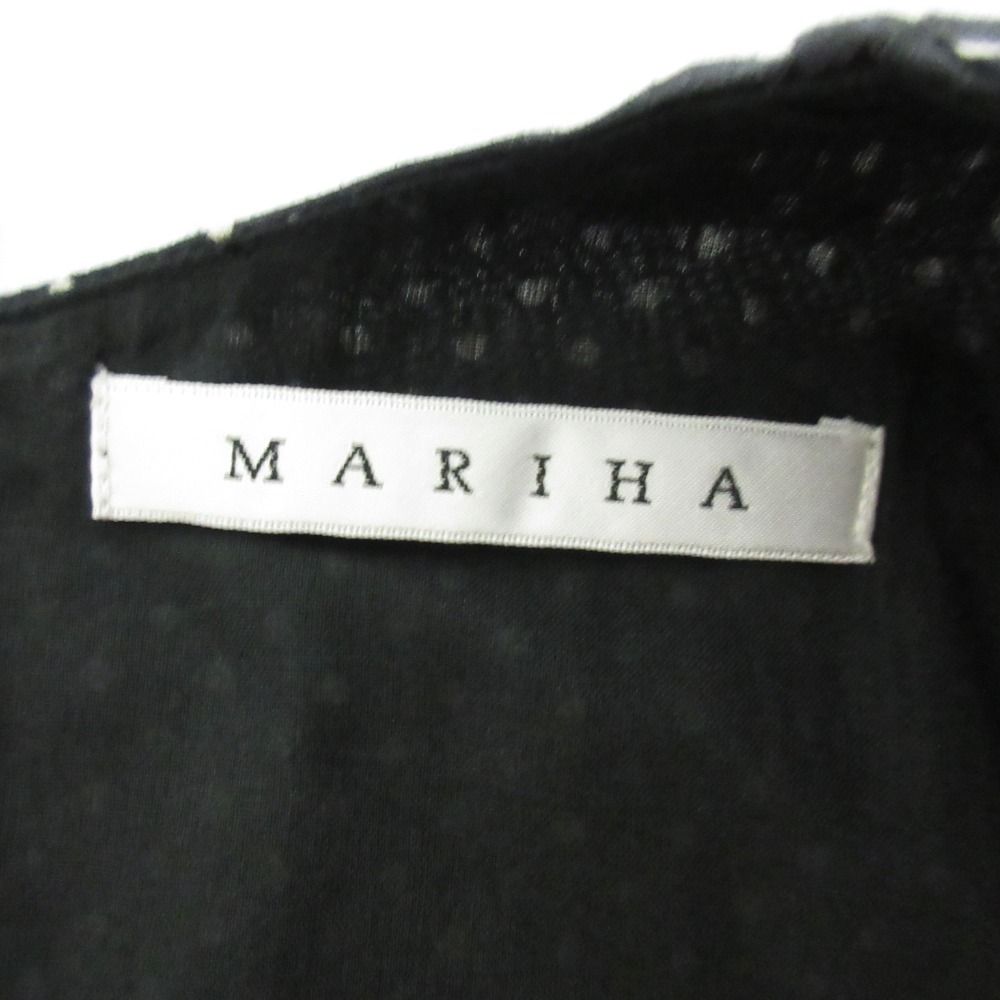 美品 MARIHA マリハ 春の月のドレス フレンチスリーブ フレア  