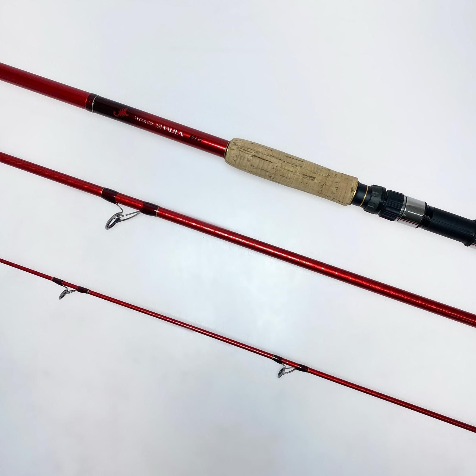 SHIMANO シマノ ワールドシャウラBG 21203R-3 30196 ルアーロッド 程度