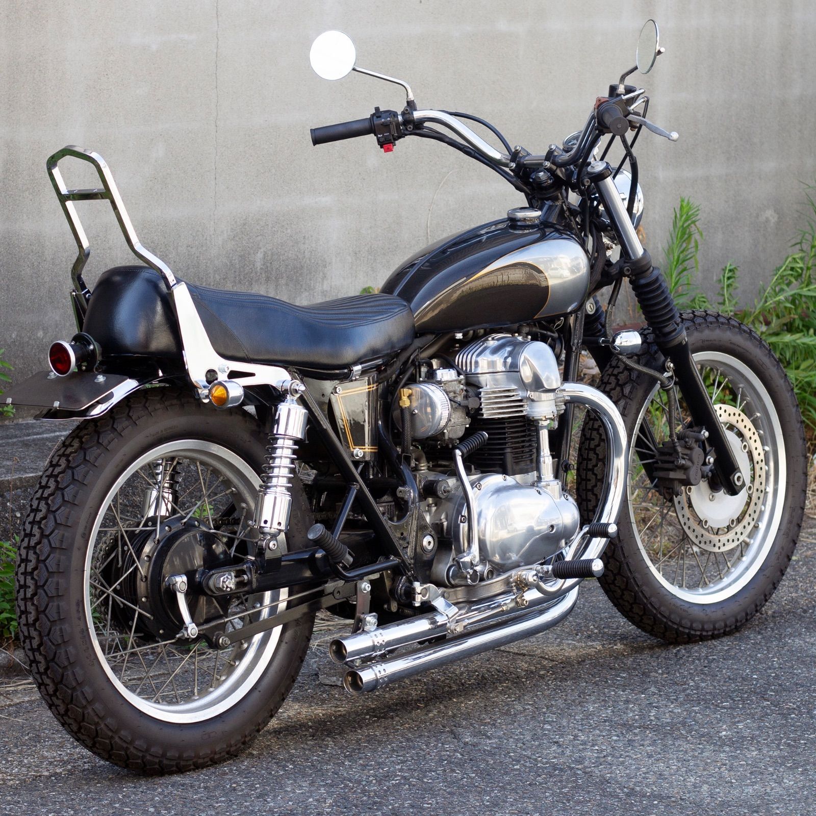 W650/400/800用 シーシーバー ショート MOTOR ROCK (MR-SM097S) - メルカリ