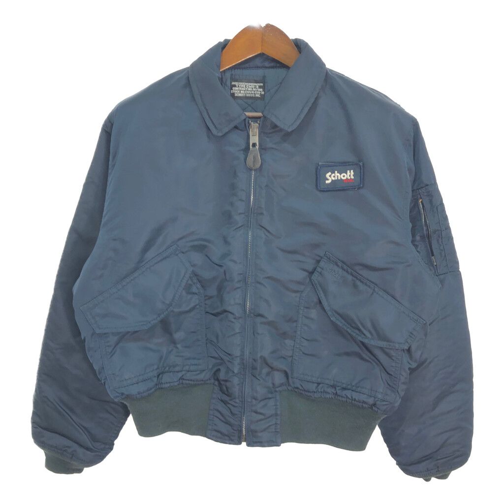 Schott CWU-R フライトジャケット Schott ショット CWU-R ミリタリー フライトジャケット メンズM