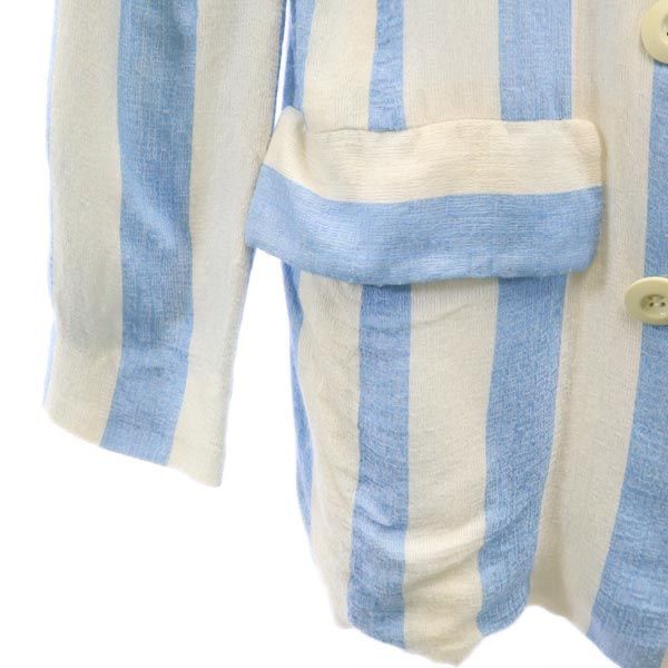 Yves Saint Laurent ストライプジャケット 楽天市場】古着 YVES SAINT LAURENT イヴサンローラン 90s