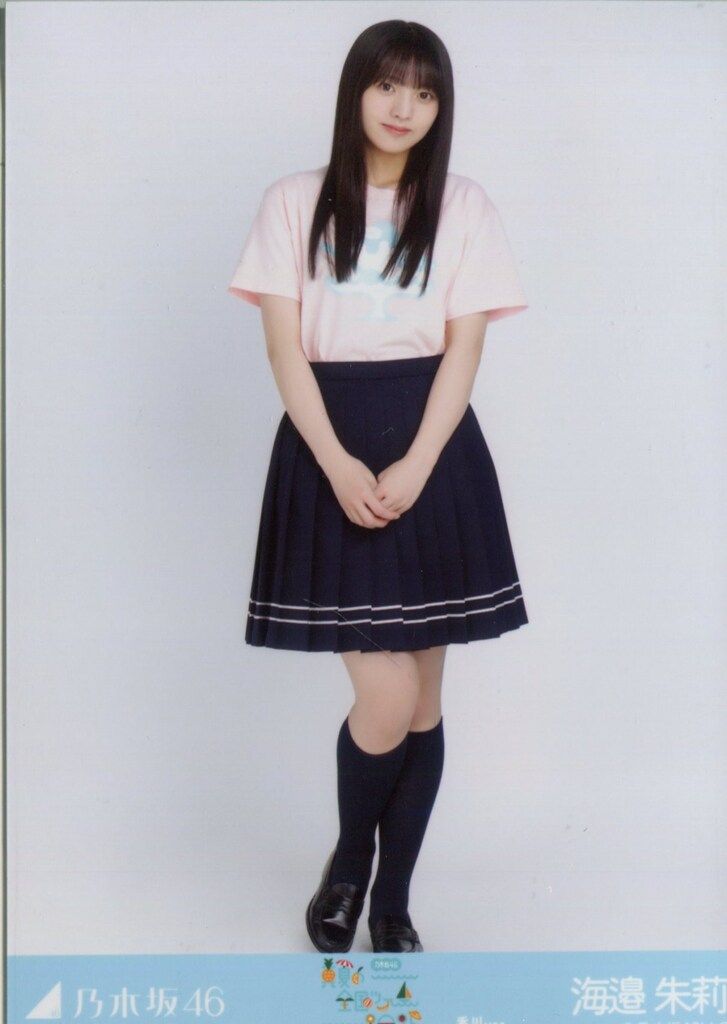乃木坂46 海邉朱莉 直筆サイン入りTシャツ 乃木坂46 海邉朱