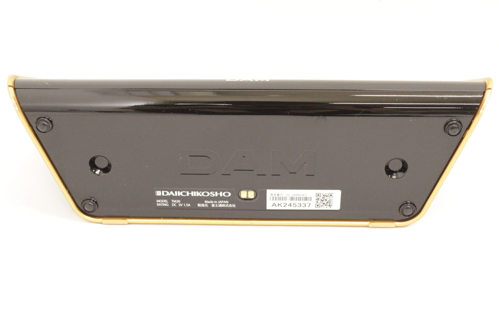 現状品 第一興商 DAM TM20 スマートダム デンモク カラオケ リモコン IT65EGJVWJQG-N00-byebye