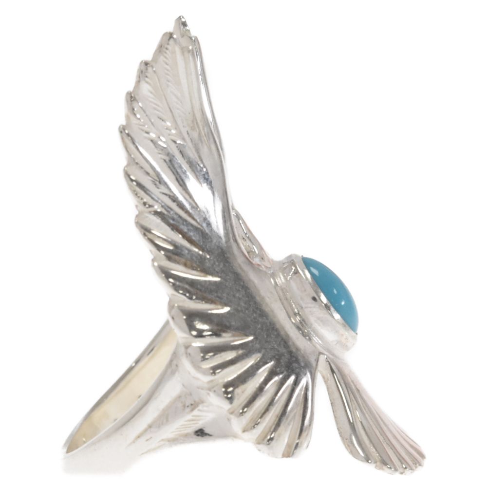 ゴローズgoro'sターコイズ付きイーグルリング25号 goro's (ゴローズ) 【新品】ターコイズ付きイーグルリング25号 - メルカリ