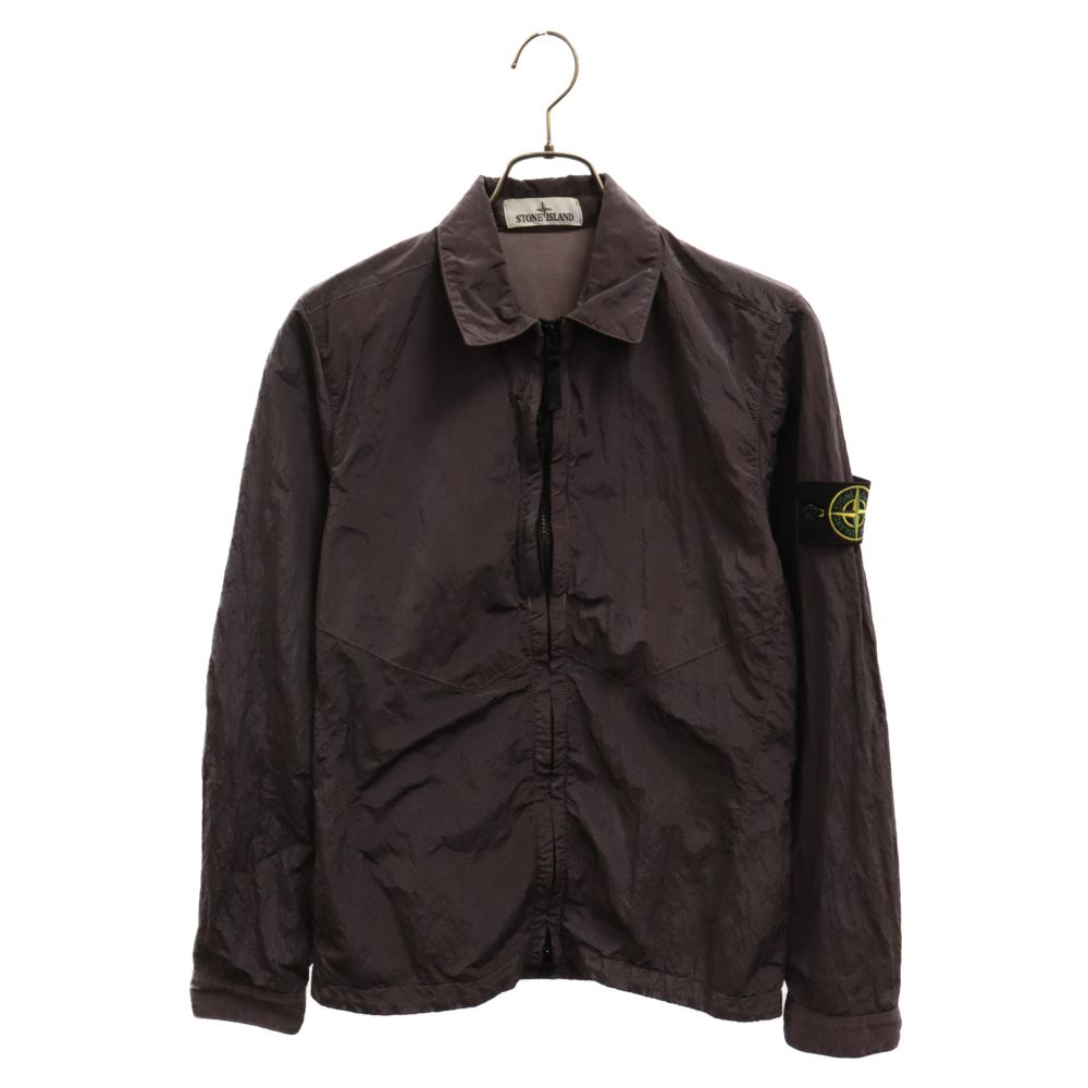 STONE ISLAND (ストーンアイランド) 16AW Nylon Metal Shirt Jacket ナイロン メタル シャツジャケット  パープル 65151X112 - メルカリ