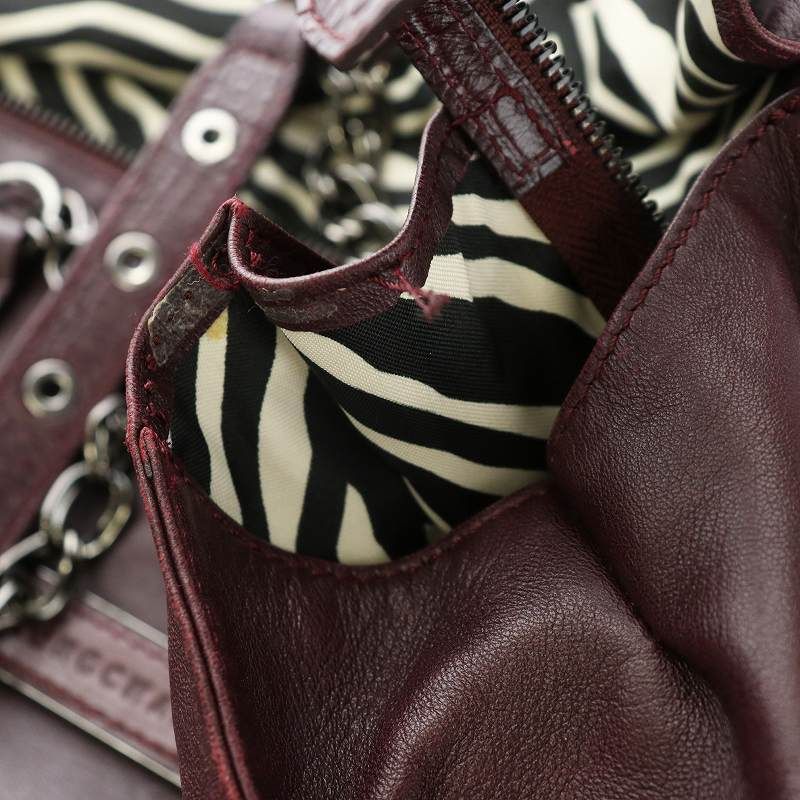 ロンシャン LONGCHAMP ×ケイトモス Kate moss ハンドバッグ レザー  