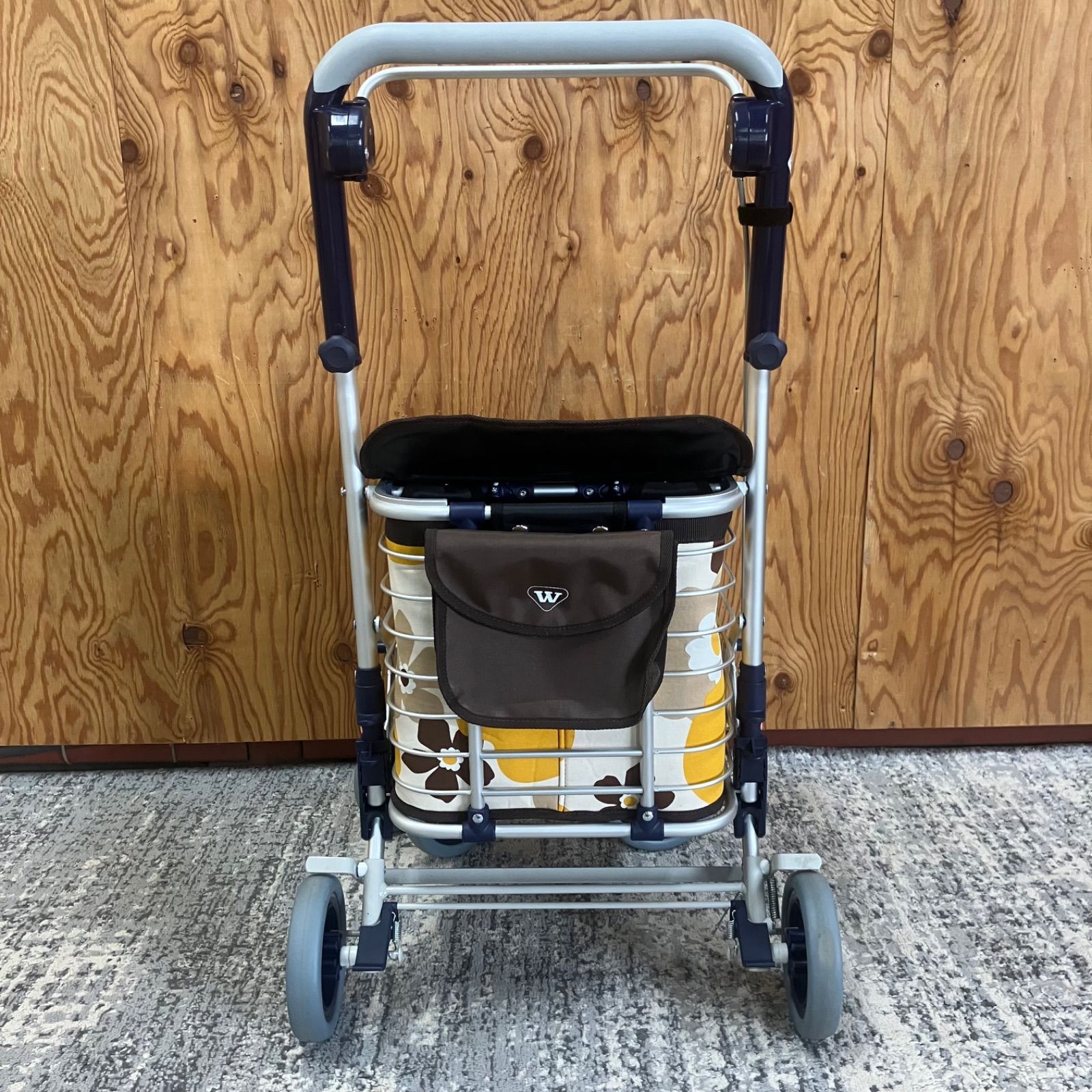 ♪【値下げ交渉可能】SUWARE スワレル ショッピングカート 花柄 