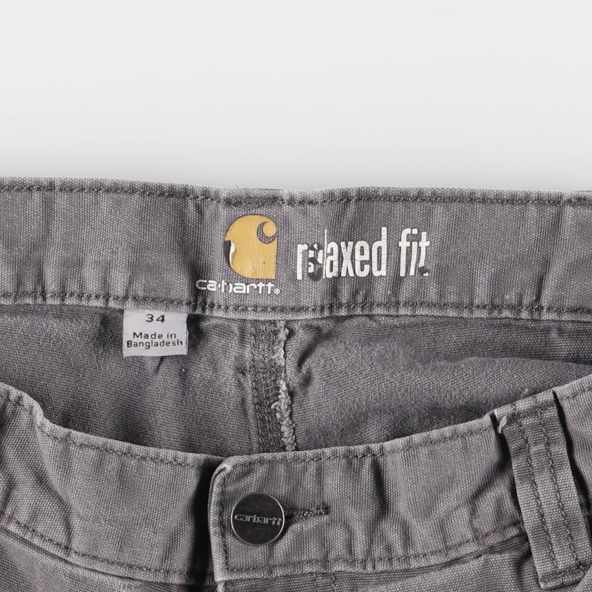 カーハート サイズ34 ハーフパンツ ダック地 グレー 楽天市場】古着 カーハート Carhartt ダック地 ワークショーツ