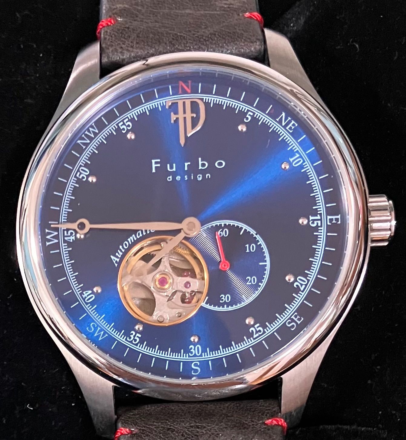Furbo Design - フルボ Furbo F9012 自動巻⁄AT スモセコ 裏スケ メンズ