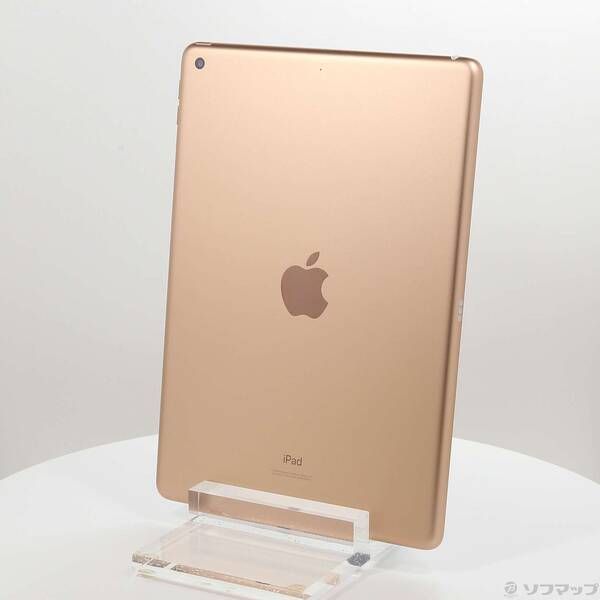 中古品〕 iPad 第8世代 32GB ゴールド MYLC2LL／A Wi-Fi【344】 中古品