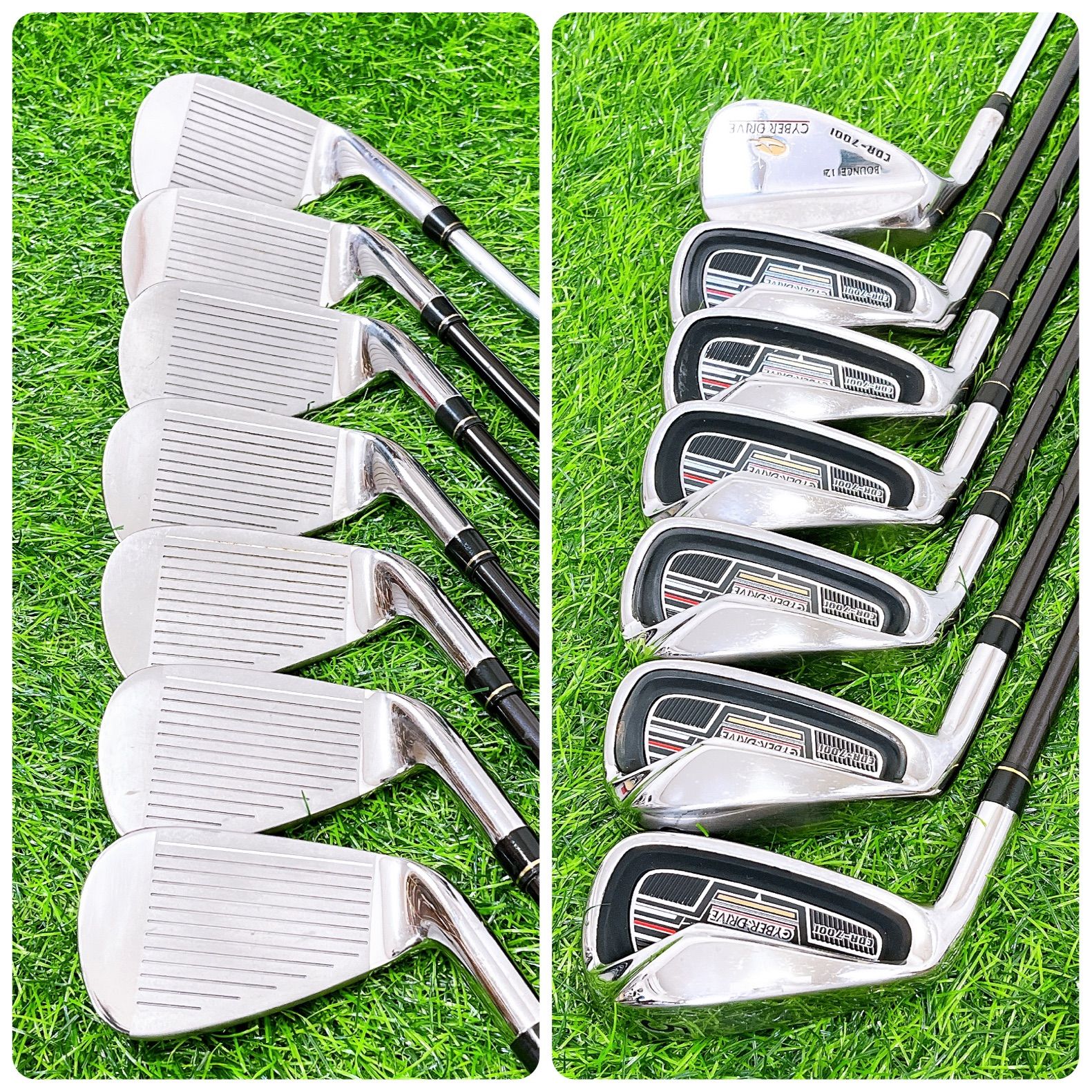 ゴルフセット サイバードライブ ゴルフセット　11本　左利き　レフティ レフティー 左利き用 メンズゴルフクラブセット(キャディバッグ付