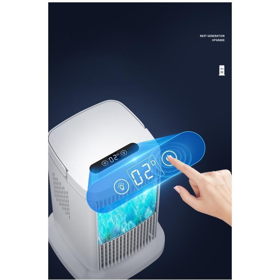 2024最新登場！』冷風機 羽なし 半導体製冷 水・氷なし 扇風機小型 風量4