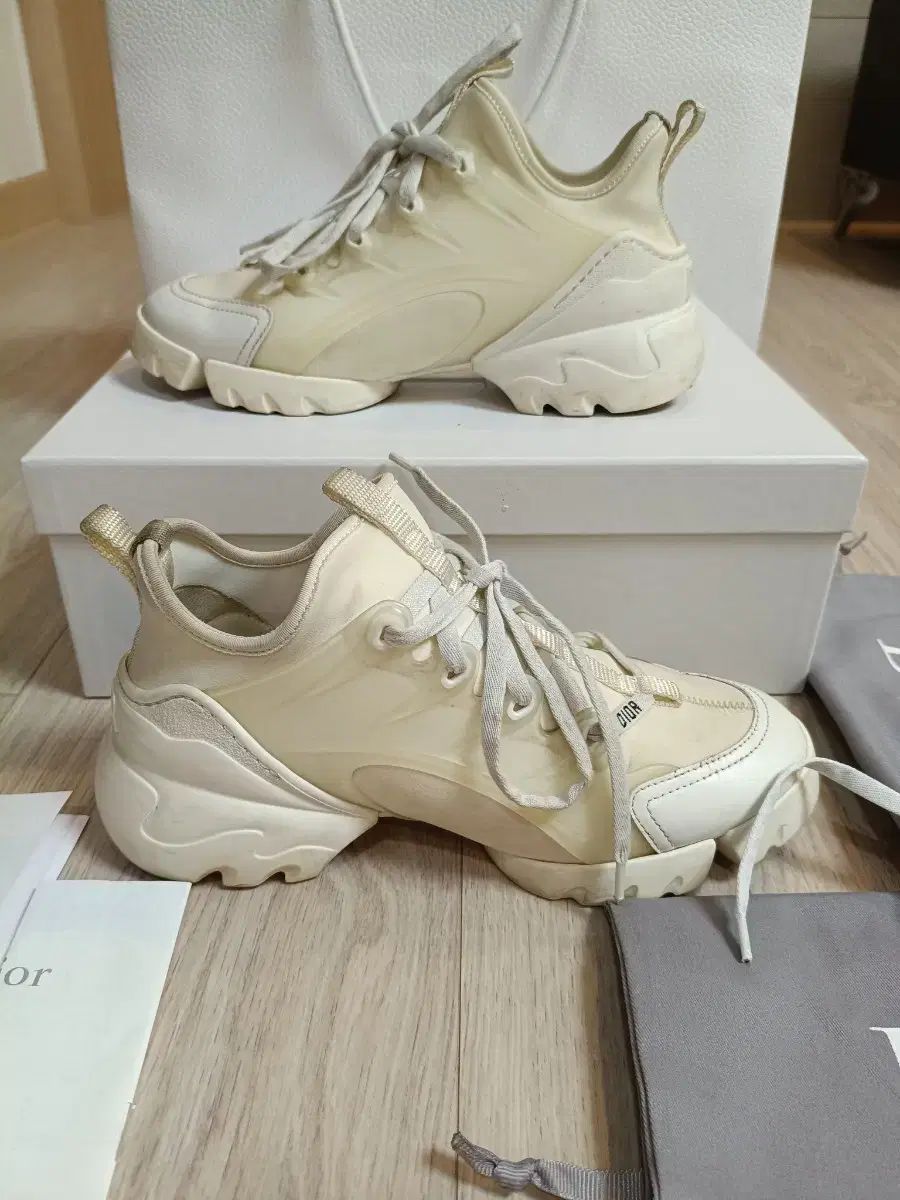 36 ディオール ディコネクト レースアップ スニーカー フルセット 230 240