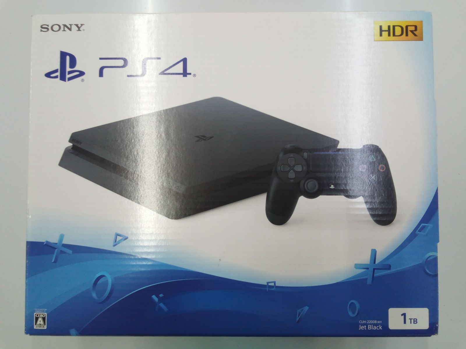 PS4】PlayStation4《CUH-2200B》HDD1TB(ジェットブラック) - メルカリ
