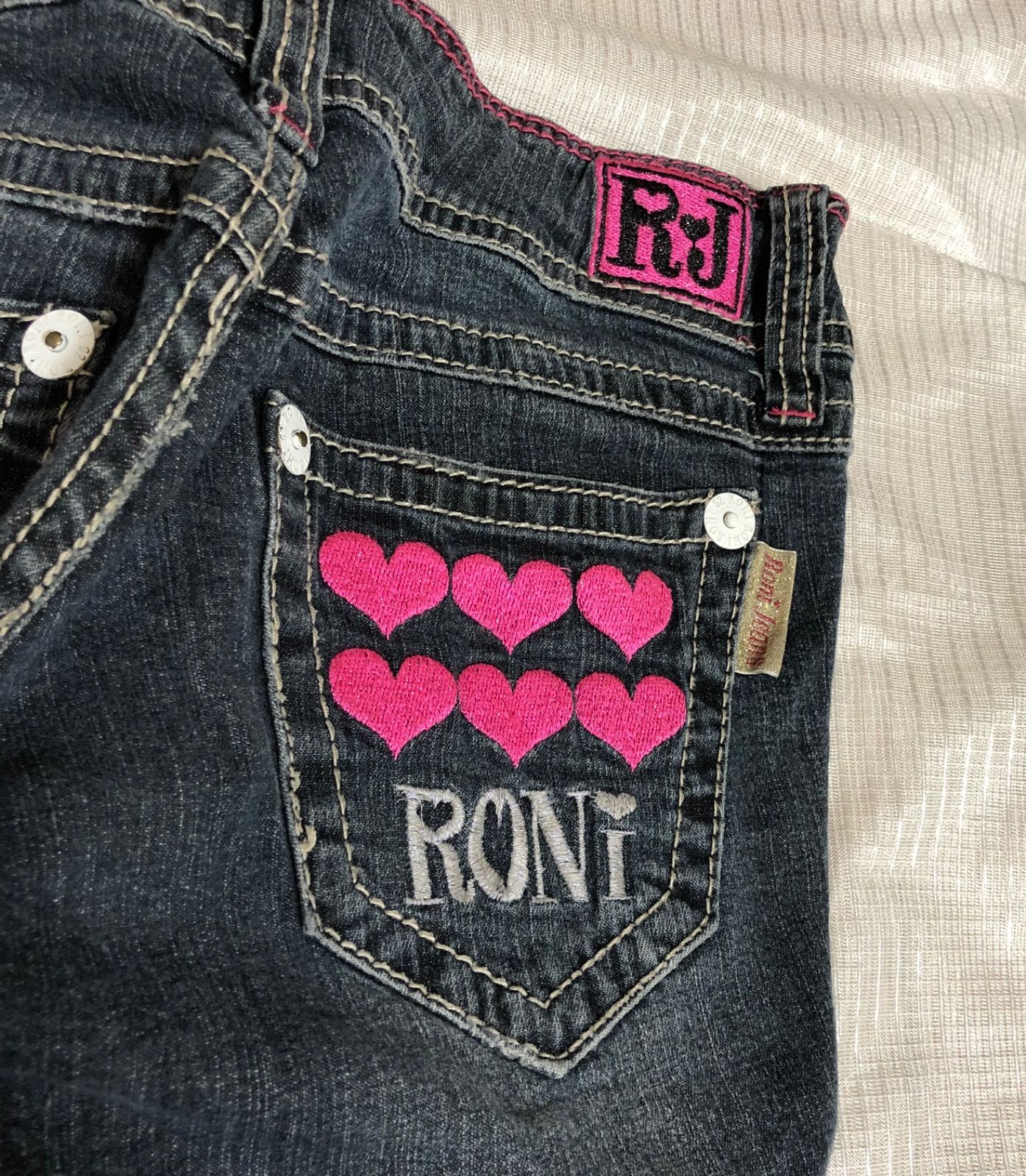 RONI JEANS ダメージデニム