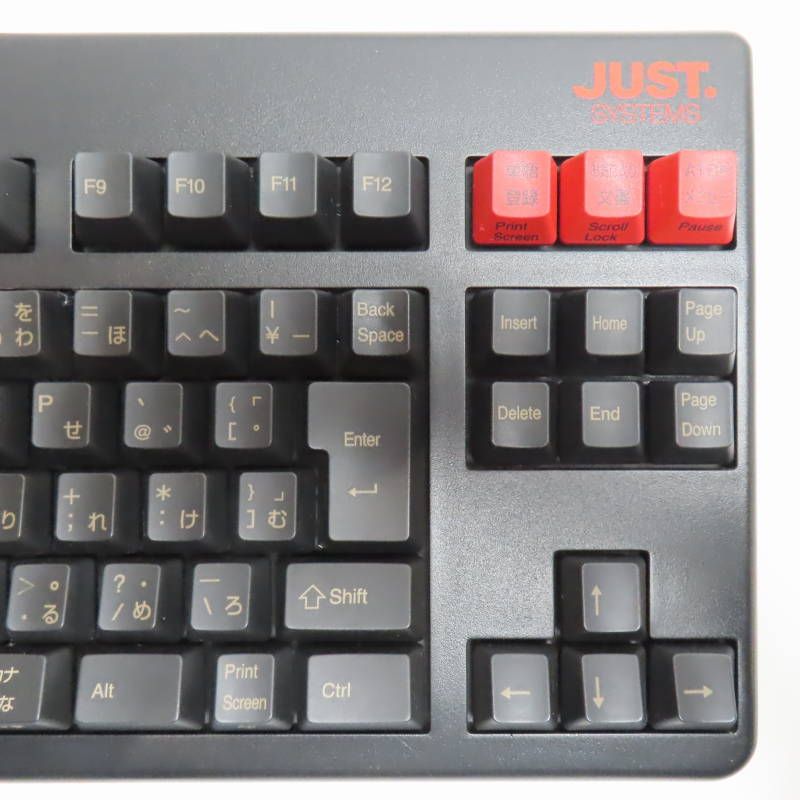 M12-s018 東プレ Topre REALFORCE 91U NG22J0 JUST SYSTEMS限定モデル USBキーボード M12-s018 東プレ Topre REALFORCE 91U NG22J0 JUST SYSTEMS限定