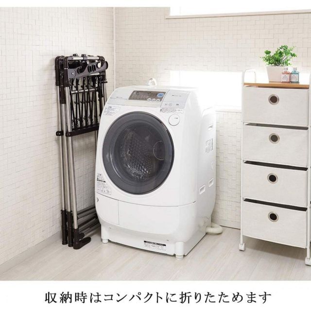 ベストコ 物干し ブラウン ステンレス 折りたたみ パネル式 大型 ND-8432 折りたたみ式 組立式 工具不要 耐荷重役25kg 室内干し WWW_SKLAD-KIRPICHA_RU