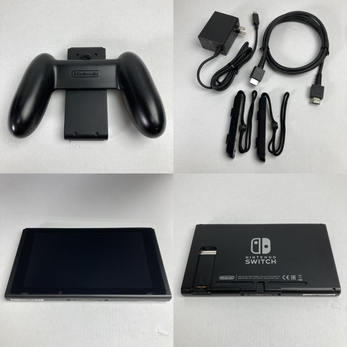 ◾️美品◾️Nintendo Switch 本体　ジョイコン付　付属品全て有　グレー 任天堂 新型 スイッチ Switch 本体 完品 ジョイコン Joy-Con