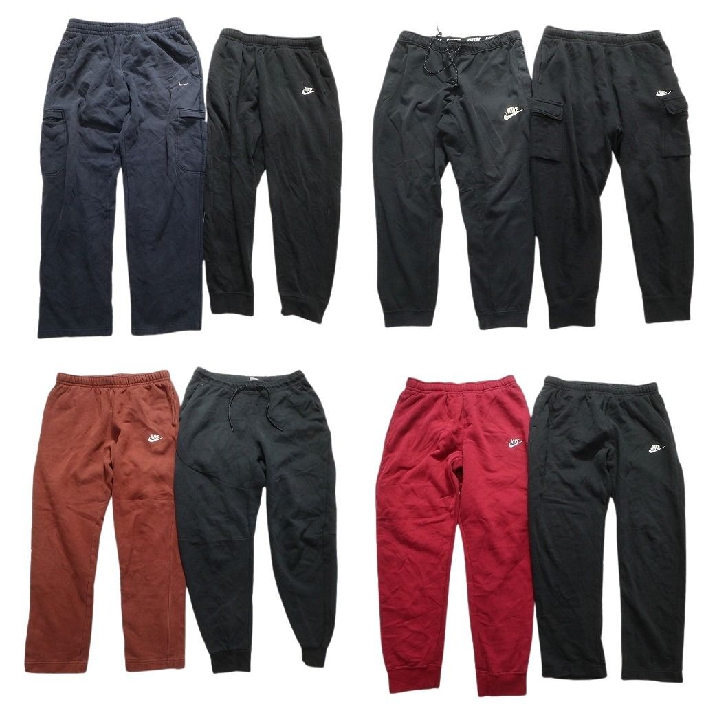 古着卸 ナイキ NIKE スウェット パンツ 8枚セット メンズ Ｌ カーゴパンツ ジョガーパンツ イージーパンツ 古着 NA7770