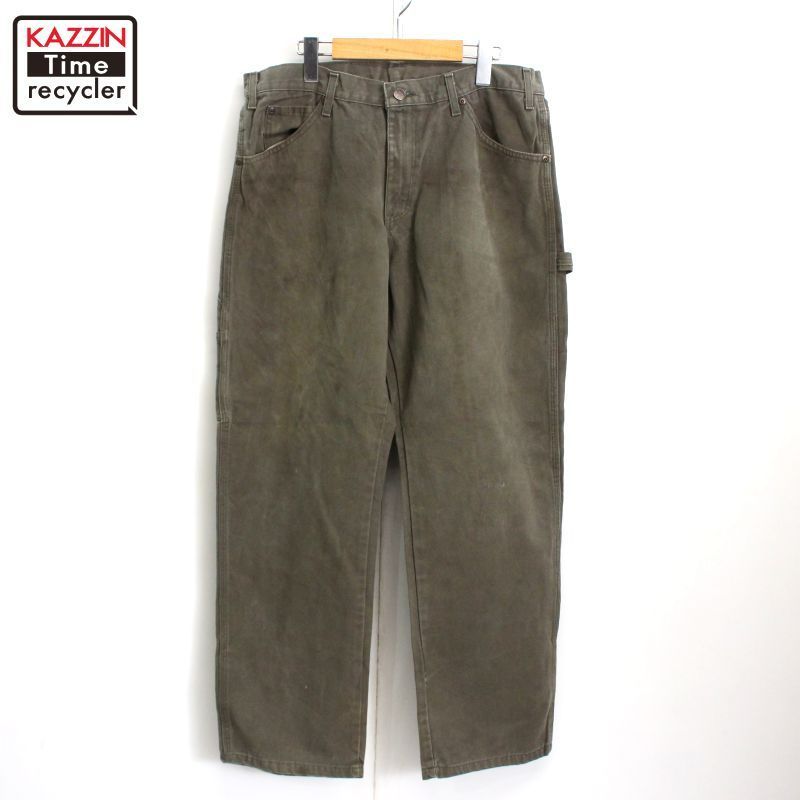 00s Dickies 無地 ダック ペインターパンツ メンズ Mサイズ相当