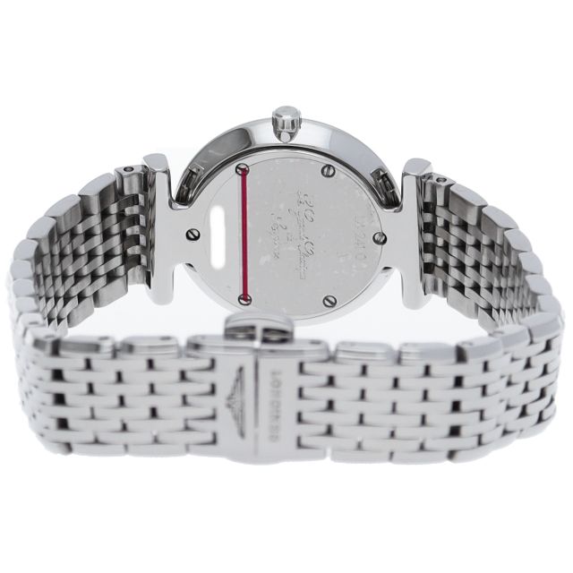 ロンジン グランド クラシック レディース時計 ダイヤベゼル 12Pダイヤ