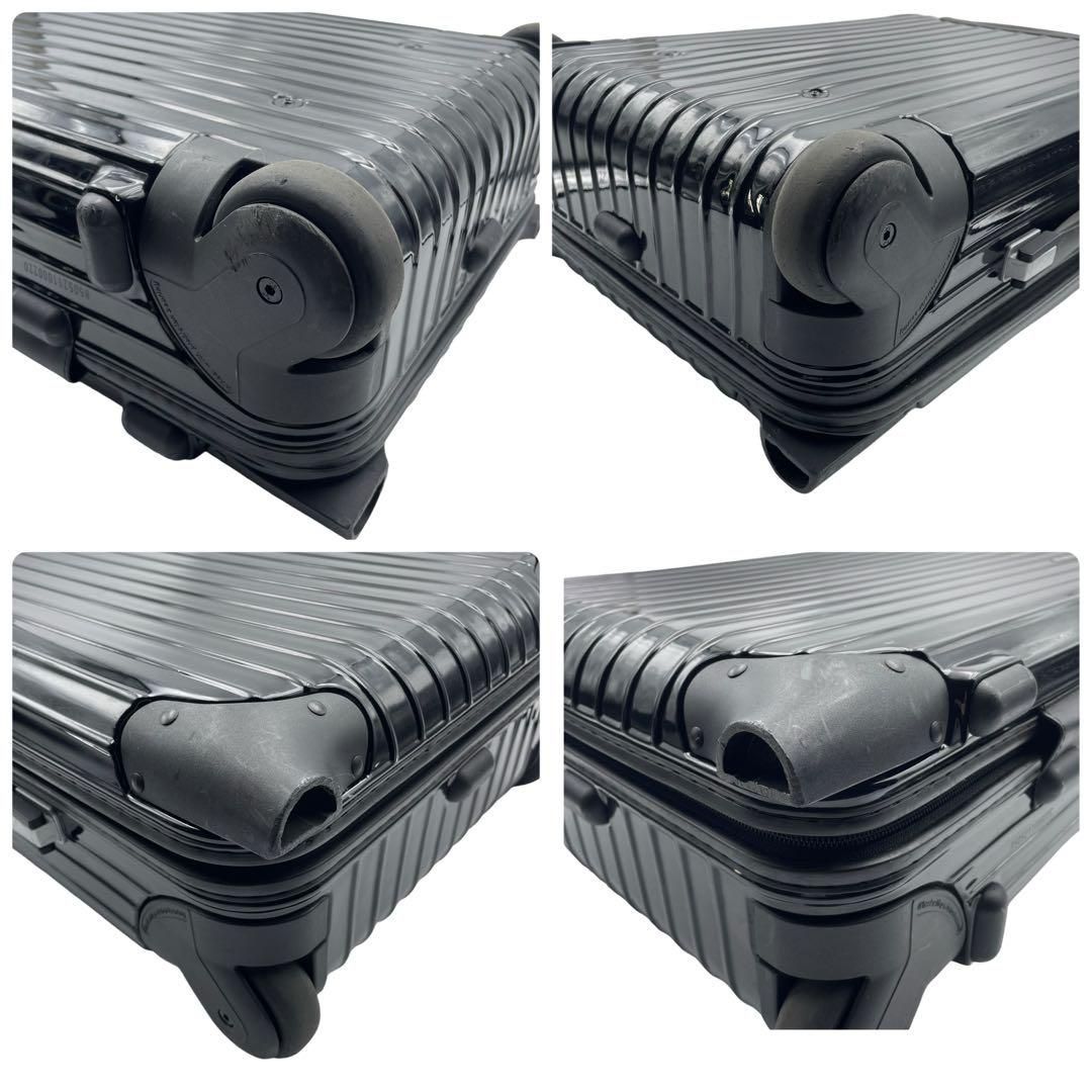 良品✨ RIMOWA リモワ デラックス ブラック 2輪 TSA 機内持込 【公式通販】