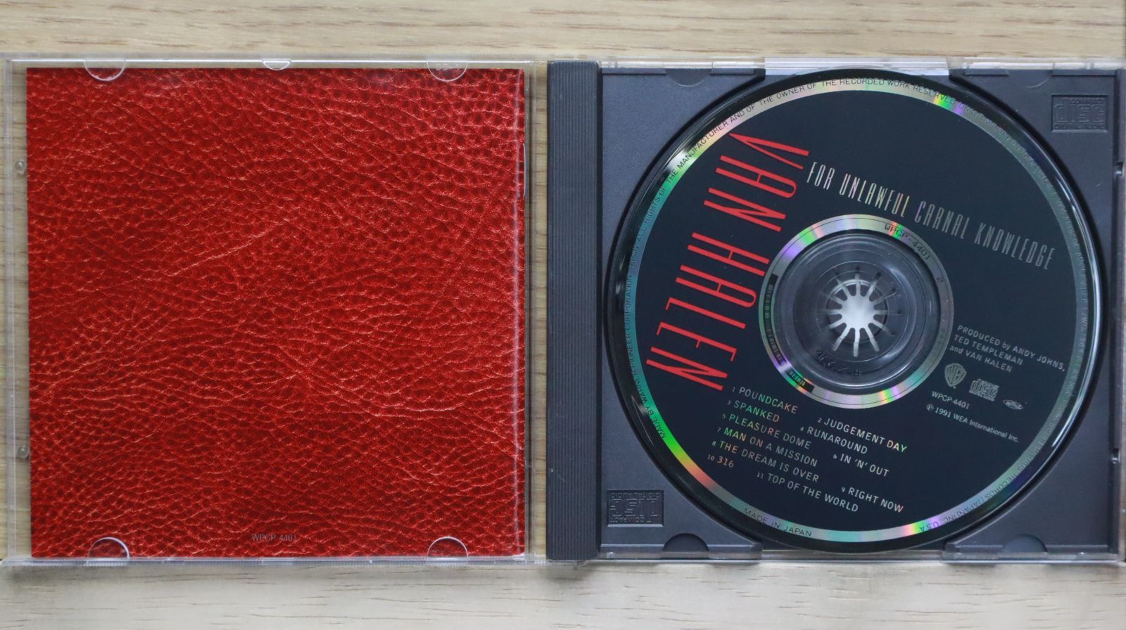 国内盤CD☆ヴァン・ヘイレン/Edward Van Halen□ For Unlawful
