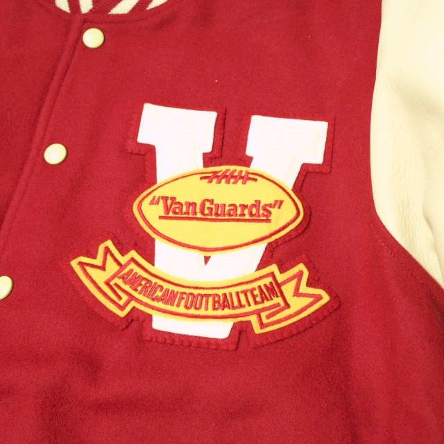 VAN JACKET INC. ヴァンヂャケット 日本製 袖レザースタジャン