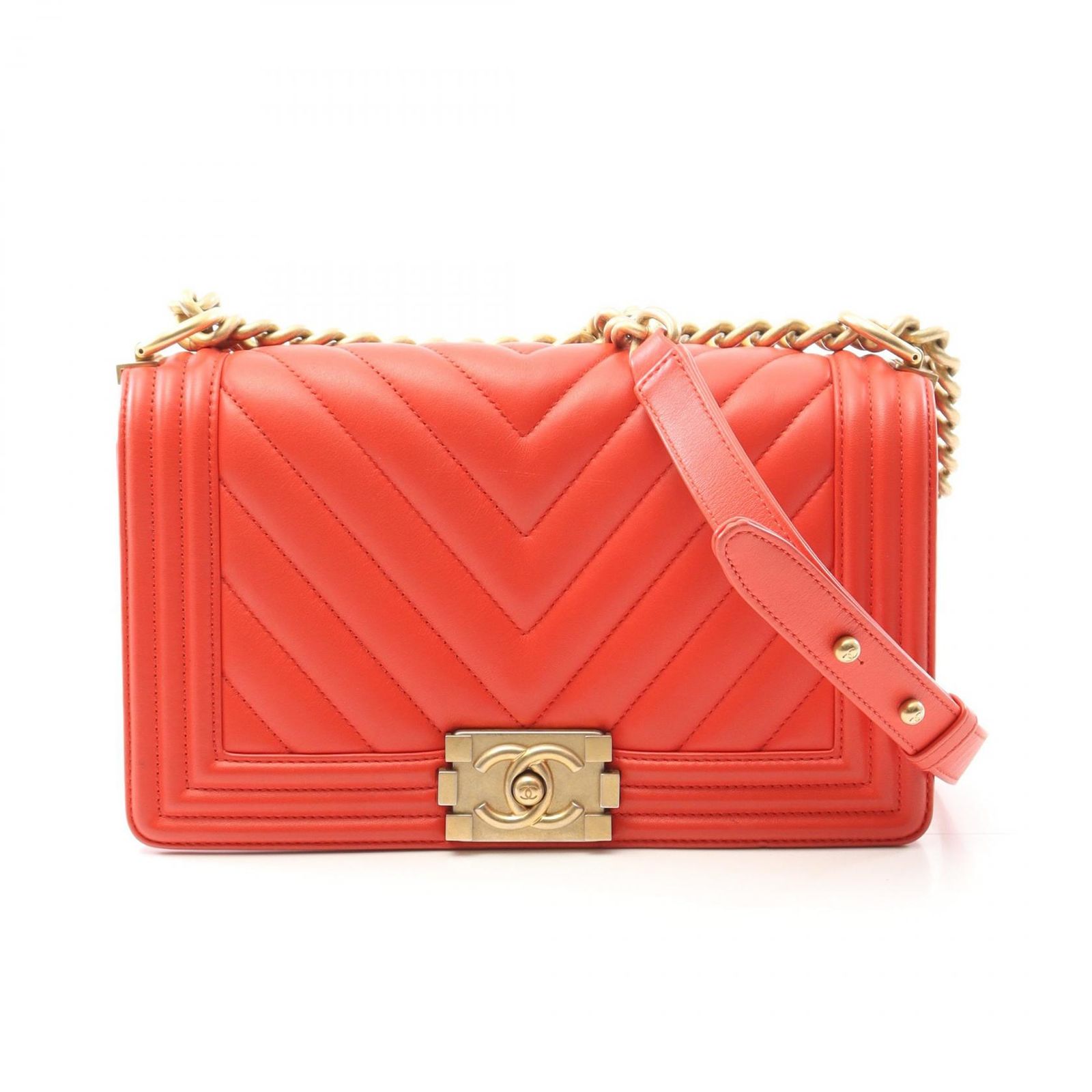 ★超美品 レア★CHANEL ボーイシャネル シェブロン vステッチ 財布 シャネル CHANEL Vステッチシェブロンウォレット AP0250