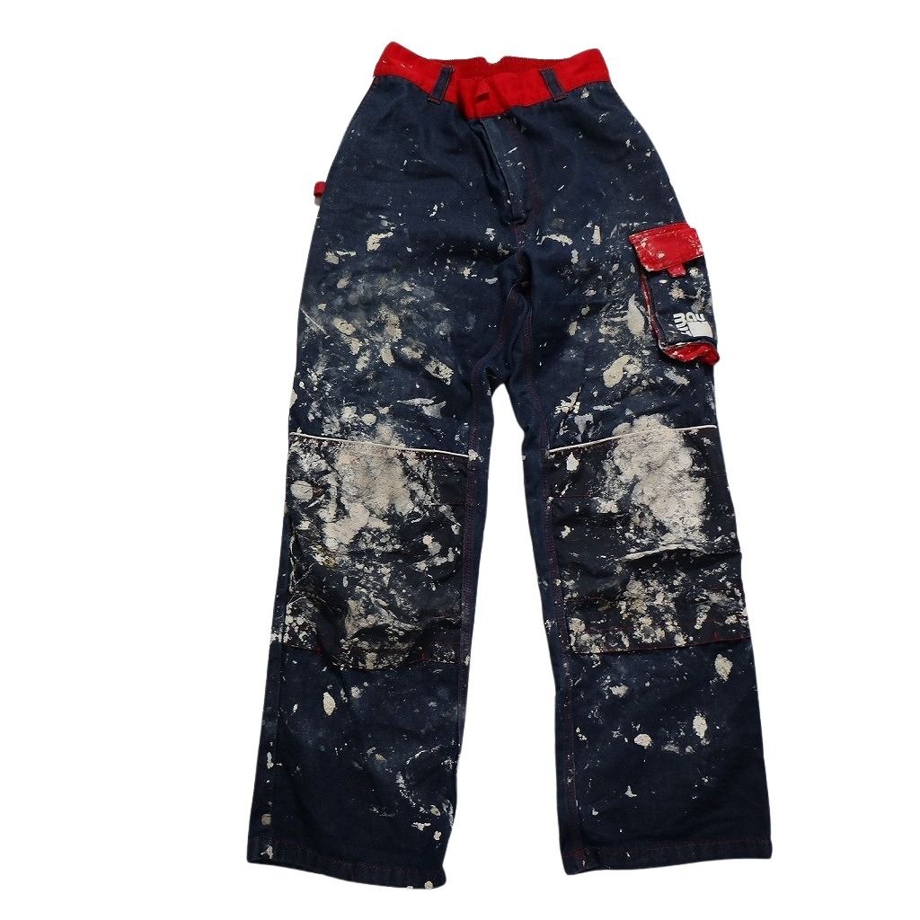 古着卸 ワーク系 パンツ 7枚セット メンズ 30 32 34 36 38 ペインター ストライプ カーゴパンツ ダブルニー 古着 NC1340