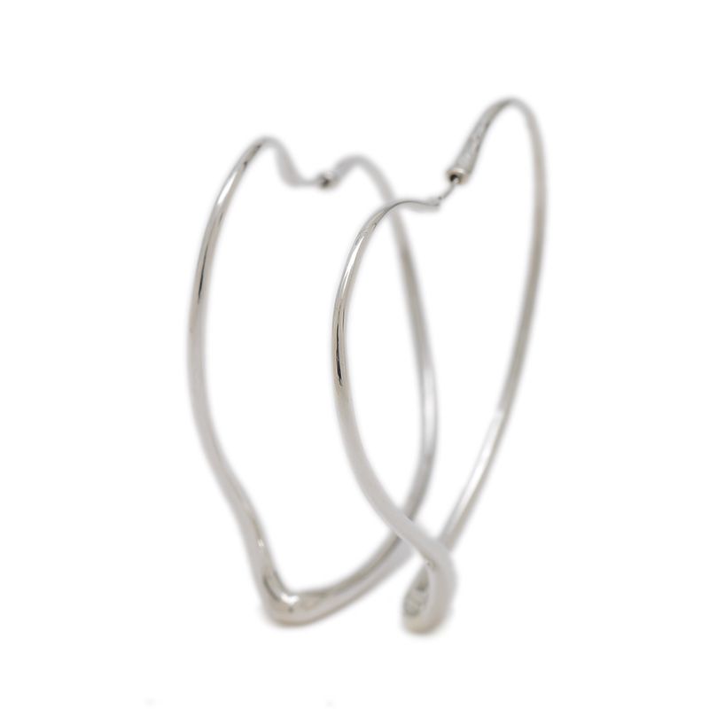 ティファニー エルサペレッティ オープンハート フープピアス ラージ