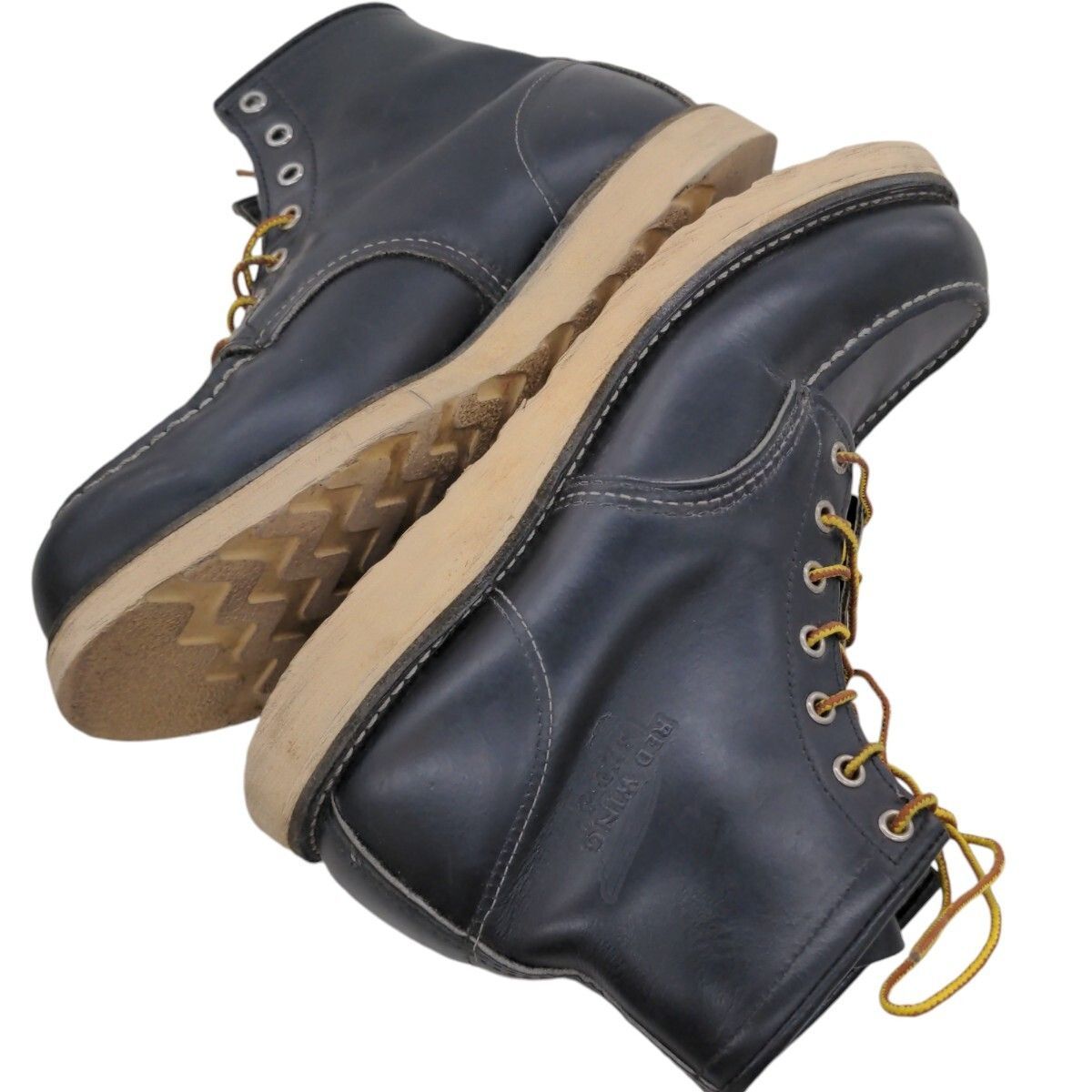 RED WING レッドウィング 8130 2002年製 ブーツ ブラック モックトゥ US9.5 D 27.5cm USA 羽タグ IRISH  SETTER アイリッシュセッター - メルカリ