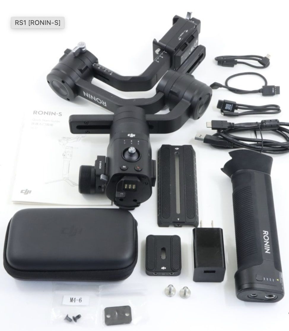 国内正規品】DJI RONIN-S 一眼/ミラーレス用ジンバル CP.ZM