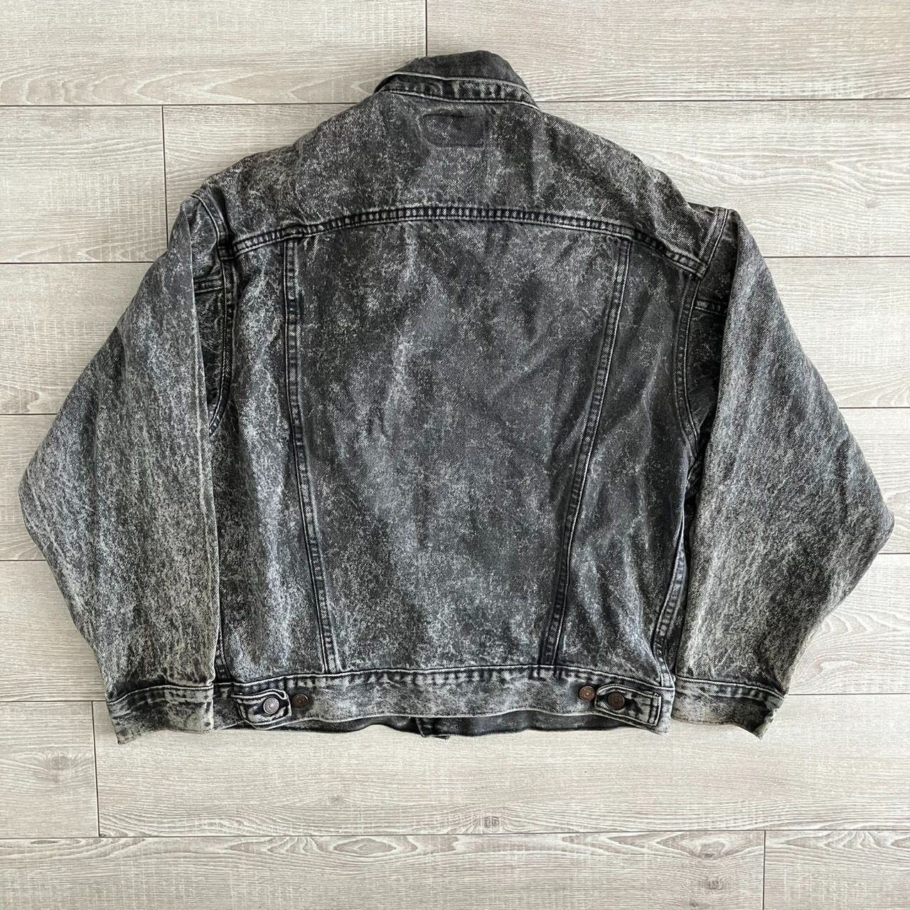 70507-0253 80s リーバイス デニムジャケット Gジャン L 黒