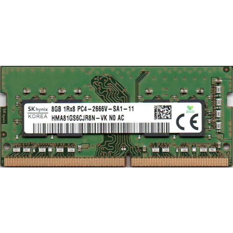 SK hynix PC4-21300S (DDR4-2666) 8GB ノートパソコン用メモリ