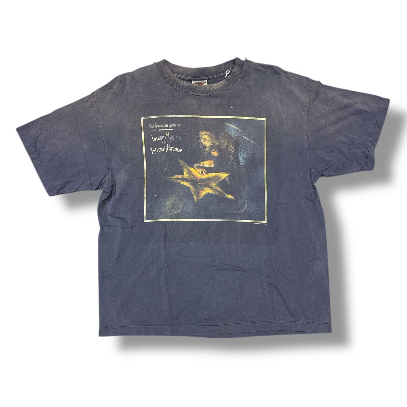 SAINT MICHAEL × Cactus Plant Flea Market 24AW STAR SS TEE スター Tシャツ カットソー CPFM セントマイケル シーピーエフエム SM-YS1-0000-C03 ネイビー XL 78701A3