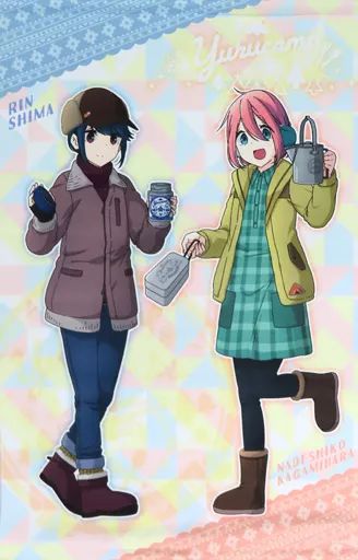 中古】タペストリー 志摩リン＆各務原なでしこ B2タペストリー 「ゆる